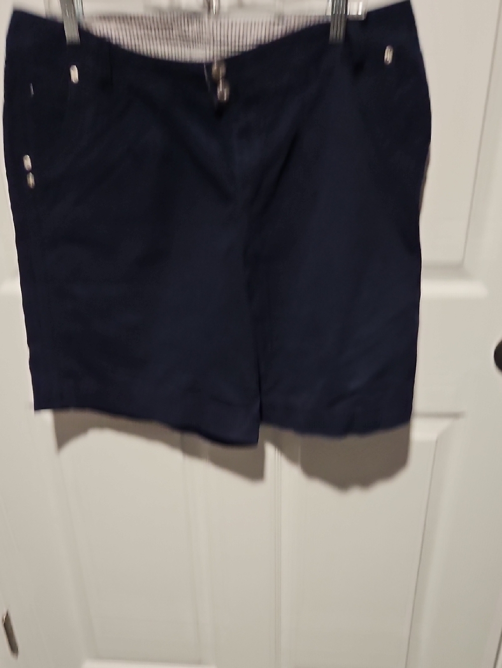Just My Size Navy High Waist Women's Shorts